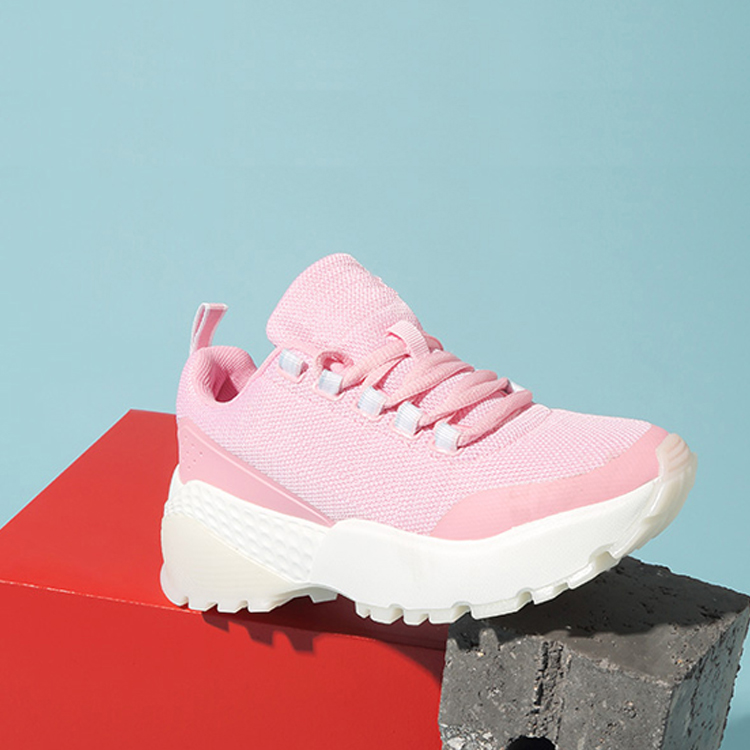 ODM Sport Hiking Shoes Manufacturers –  New Styles Lace Up Breathable Anti Slip Zapatillas Women Men Chunky Sneakers For Ladies 2021 – Jianer