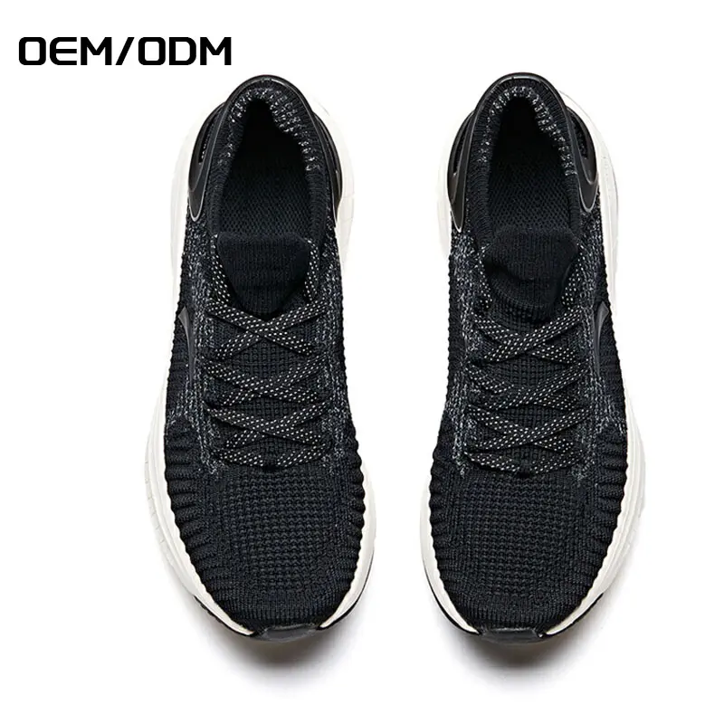 Wholesale OEM Wholesale Running Shoes Suppliers – Fujian OEM ODM Service Wholesale Women Knitting Zapatos Athletic Running Sneaker Men Trainers – Jianer detail pictures